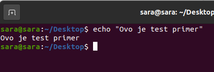 echo